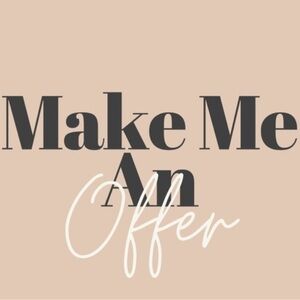 All reasonable offers accepted or countered